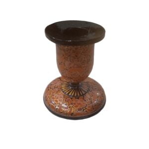 This Paper Mache Candle holder is a perfect choice!